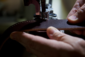 Business Photography - Leather Sewing Machine